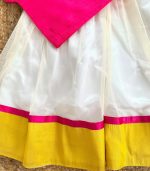 Stanwells Kids Baby Girls Cotton Silk Readymade Lehenga Choli Set | Traditional Embroidered South Indian Pattu Pavadai Ethnic Wear for Girls - Image 5