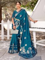 Leriya Fashion Saree | Women Saree | Cotton Silk Saree | Casual Saree For Women| Saree for Women | Silk Saree | Banarasi Saree - Image 7