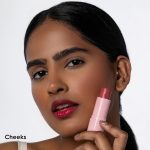 Blue Heaven Kiss & Blush Lip, Cheek & Eye Tint with Avocado Oil & Mango Butter | 3-in-1 blush for face makeup | Rich & Creamy Formula |Easily Blendable | Multipurpose Makeup, Roasted Berry, 8.5gm - Image 7