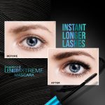 FACES CANADA Magneteyes Length Xtreme Mascara - Black, 8g | Volumizes Lashes | Waterproof | Quick Drying | Long Wear | Intense Black Finish | Lightweight | Enriched With Jojoba Oil & Vitamin E - Image 2