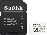 SanDisk 128GB High Endurance Video MicroSDXC Card with Adapter for Dash Cam and Home Monitoring Surveillance Systems - C10, U3, V30, 4K UHD, Micro SD Card - SDSQQNR-128G-GN6IA - Image 3