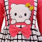 CATCUB Girl's T-Shirt Knee Length Frock - Image 3