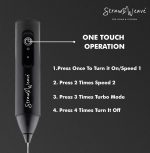 Coffee Frother Electric with Double Whisk | C Type Rechargeable Coffee Maker Machine for Home | 1 Year Warranty | Free Coffee Blender Recipe Book | Big Battery 1 Charge = 15 Days Use - Image 3