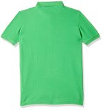 U.S. POLO ASSN. Boys HS Polo Neck T-Shirts (UKTS6912_Poison Green_36T) - Image 2