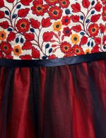 A.T.U.N. (ALL THINGS UBER NICE) Girls Embroidered Skater Knee Length Party Dress for Girls - Image 6