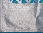 Yashika Women's Banarasi Kanjivaram Cotton Silk Saree With Unstitched Blouse Material - Image 8