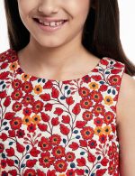 A.T.U.N. (ALL THINGS UBER NICE) Girls Embroidered Skater Knee Length Party Dress for Girls - Image 5