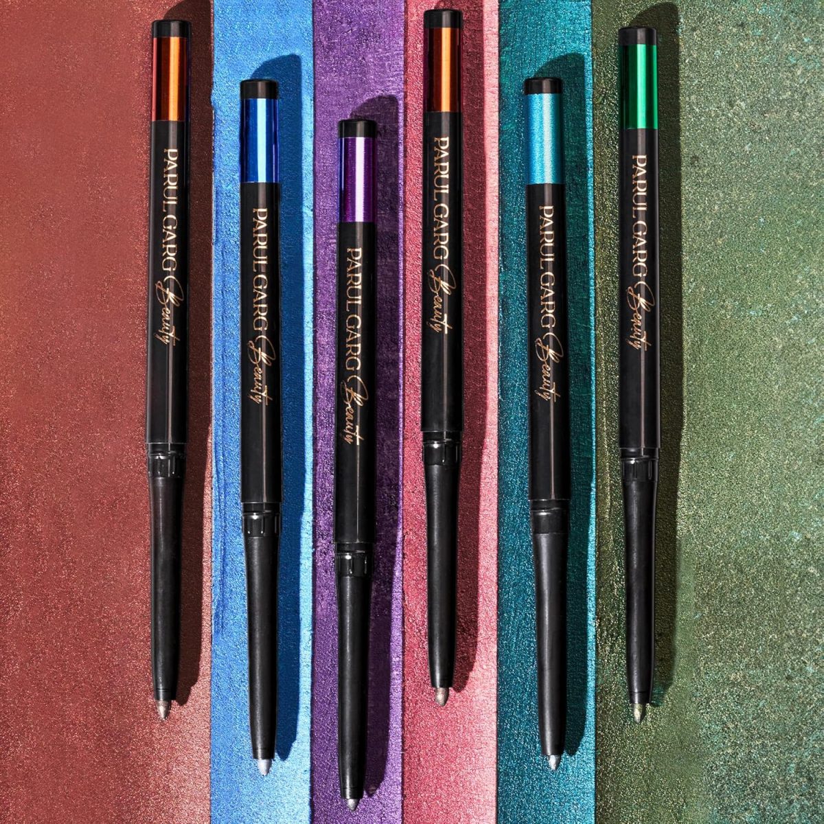 Parul Garg Beauty Bold Define Shimmer Kajal | Smooth Glide Kajal for Eyelid & Lash Line | Long-Lasting, Smudge-Proof & a Dazzling Shine | Vegan & Cruelty-Free (Mrig) - Image 3