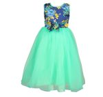 Arshia Fashions Girl's Blended Empire Waist Maxi Dress - Image 2