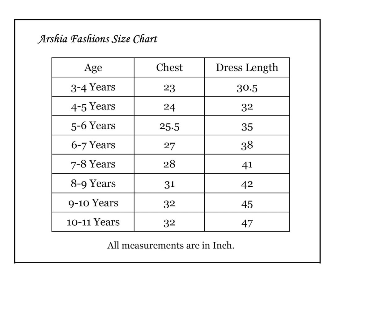 Arshia Fashions Girl's Blended Empire Waist Maxi Dress - Image 4