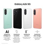 Samsung Galaxy A26 5G (Awesome Black, 8GB, 256GB) | Awesome Intelligence (AI) | Circle to Search | Gemini Live | FHD+ sAMOLED Display | 50MP OIS Camera | IP67 Rated - Image 2
