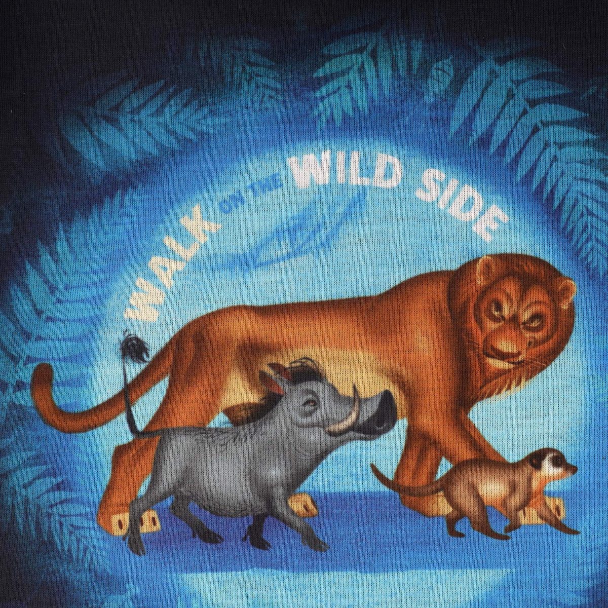 Lion King by Wear Your Mind Boy's Plain Regular fit Long Sleeve Top (DLKF0017.3_Navy Blue 5-6Y) - Image 3