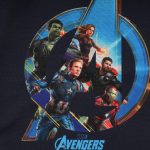 Marvel Avengers by Wear Your Mind Boy's Plain Regular Fit Long Sleeve Top (DMAF0120.3_Navy Blue4 10-11Y) - Image 3