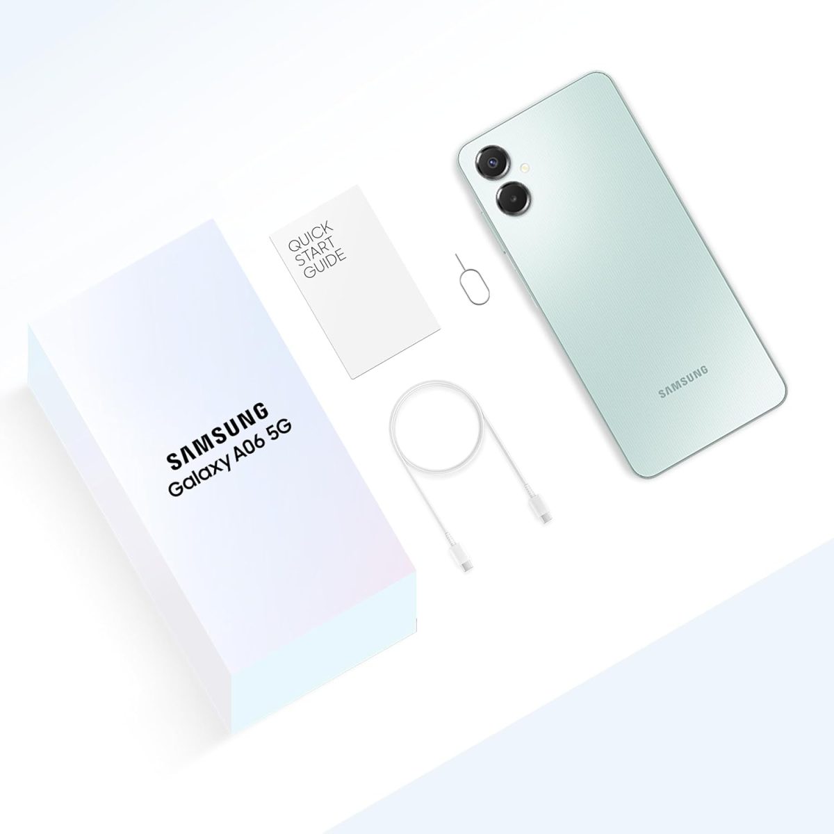 Samsung Galaxy A06 5G (Light Green, 4GB RAM, 128GB Storage) | 50MP Dual Camera | 4 Gen OS Upgrades | IP54 Rating | Voice Focus - Image 7