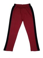 IndiWeaves Girls Cotton Full Sleeve Printed T-Shirts and Cotton Capri 3/4 Pants (White,Maroon,Maroon,Grey,6-7 Years) Pack of 4 - Image 3