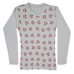 IndiWeaves Girls Cotton Full Sleeve Printed T-Shirts and Cotton Capri 3/4 Pants (Magenta,Maroon,Navy Blue,White,Pink,11-12 Years) Pack of 5 - Image 5