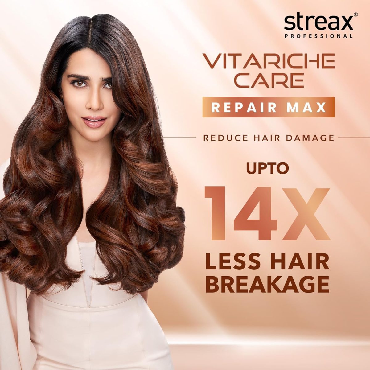 Streax Professional Vitariche Care Repair Max Hair Mask,200gm|Hair Mask for Damaged Hair|For Dry to Damaged Hair|Hair Mask/Masque for Men & Women|Conditioner for Hair|Cream Mask for Damaged Hair| Biovit-A-OX,200g - Image 2