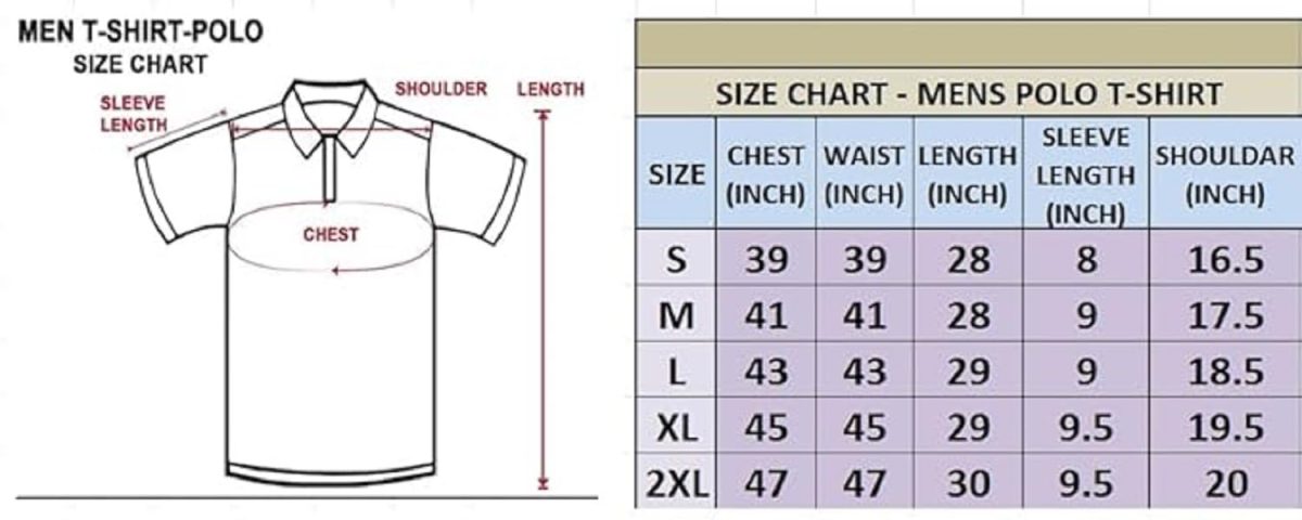 Lymio Polo T Shirt for Men || Men Casual T-Shirt || Available in Combo Packs (Polo 22-25) - Image 5