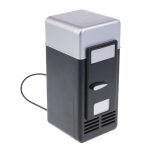 THE STYLE SUTRA Universal 5V Car Mini Fridge Warmer and Cooler Dual Auto USB Refrigerator Freezer Office Black - Image 4