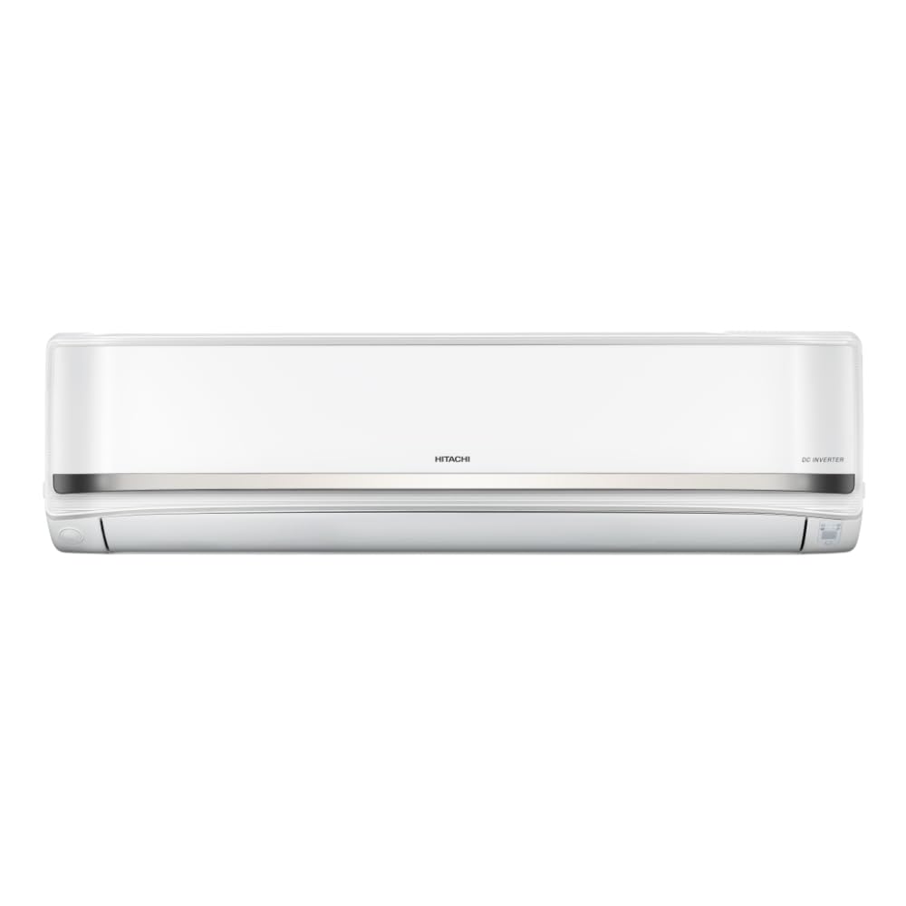 Hitachi 1.5 Ton 5 Star ice Clean Wifi Enabled with 4 way swing Inverter Smart Split AC (100% Copper, Dust Filter, 2024 Model, YOSHI 5500SWXL, R32-RAS.V518PCBISH, Dual Silver)