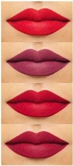 Matte Liquid Lipstick Set | Long-Lasting Waterproof Lip Colors | 4 Shades for All-Day Wear | Non-Drying, Highly Pigmented, Smudge-Proof Lip Makeup - Image 2