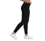 Puma Women's Essentialentials Logo Workout and Gym Tights | Comfortable Cotton-Blend Leggings with Elastic Waistband & Iconic Logo | Ideal for Workouts, Travel & Everyday Comfort - Image 4