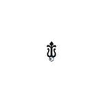 Comet Busters Different Designs Fancy Black Bindi (BIN655)(10mm) - Image 2