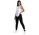 Puma Women's Essentialentials Logo Workout and Gym Tights | Comfortable Cotton-Blend Leggings with Elastic Waistband & Iconic Logo | Ideal for Workouts, Travel & Everyday Comfort - Image 7