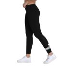 Puma Women's Essentialentials Logo Workout and Gym Tights | Comfortable Cotton-Blend Leggings with Elastic Waistband & Iconic Logo | Ideal for Workouts, Travel & Everyday Comfort - Image 3