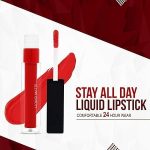 Matte Liquid Lipstick Set | Long-Lasting Waterproof Lip Colors | 4 Shades for All-Day Wear | Non-Drying, Highly Pigmented, Smudge-Proof Lip Makeup - Image 5
