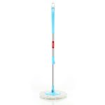 MIITON Stainless Steel Spin Mop Rod with Extendable Handle with Microfibers Refill,Aqua Green