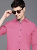 Pinkmint Men's Shirt Cotton BlendCasual Long Sleeve Formal Shirt Soild Formal Shirt for Men (Pack of 3) - Image 2