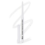 Blur India Darker Than My Ex's Soul Kajal & Lip Liner | Non Smudge, Long Lasting, Super Pigmented, Water-proof | Enriched with Shea Butter and Vitamin-E | 35g | White
