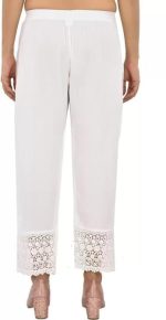 Women's Viscose Rayon Solid Regular Fit Trouser Pant Palazzo Bottom Wear - Image 2
