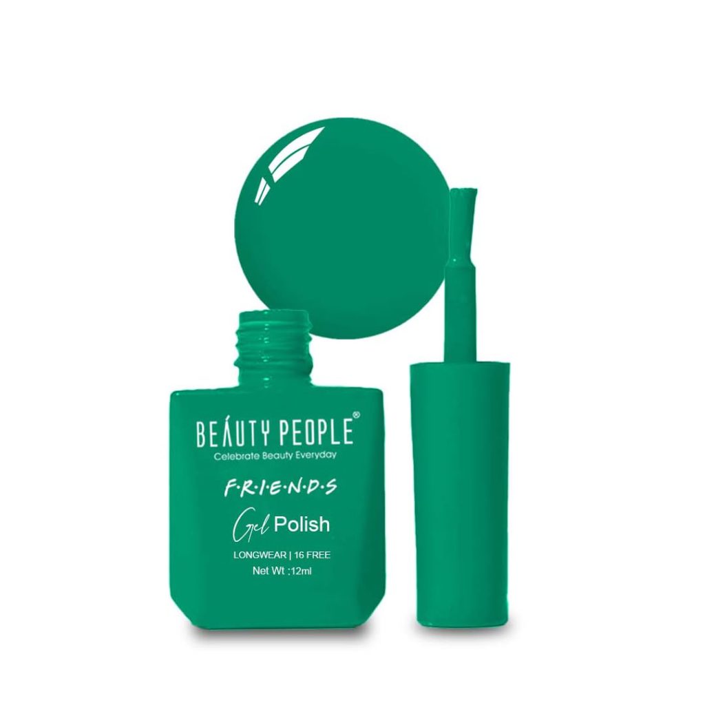Beauty People Friend's Nail Gel Polish | Matte Finish & Long-Lasting Wear Nail Polish | Quick Dryng Nail Paint | Paraben Free | Salon Like Finish Nail Polish For Women BP 06, 12ml (Light Green, Light Green)