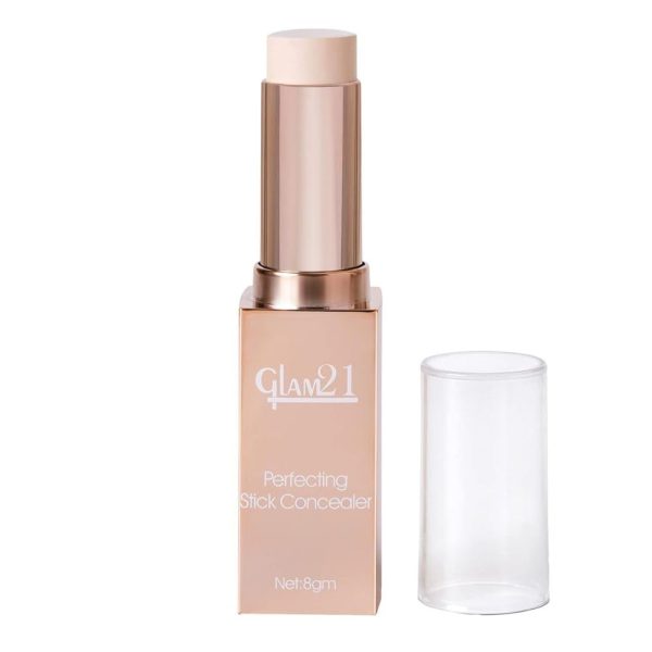 Glam 21 Perfecting Stick Concealer | Enriched with Vitamin E | Contouring & Highlighting | Lightweight Make-up | Natural Matte Finish-8gm -03