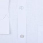ACCOX Men's Long Full Sleeves Regular Fit Cotton Linen Formal Plain Shirts(GCR55) - Image 4
