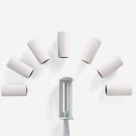 House of Quirk Lint Rollers Brush Reusable Sticky Picker Cleaner Roller Easy-Tear Sheets Travel Pet Hair Lint Roller 10cm Sheet Set of 3 Rolls 180 Sheets, 60 Sheets Each roll Lint Roller Remover. - Image 8