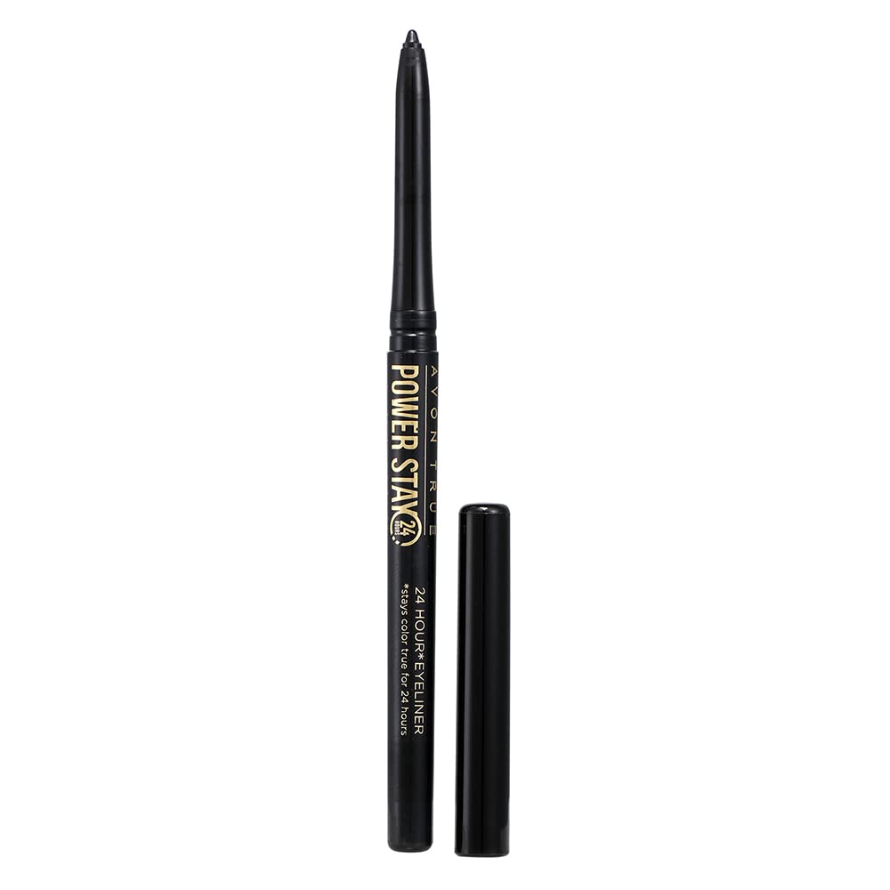 True Color Power Stay Eyeliner Waterproof | Carbon Black - 0.28 gm