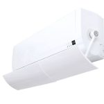 BePrincess Split AC adjustable flow Deflector Air Conditioner Deflector Air Wing Air Cooled Anti Blast Baffle Wind Direction Telescopic Windshield for Home