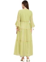 Juniper Women's Chiffon Layered and Tiered Kurta - Image 5