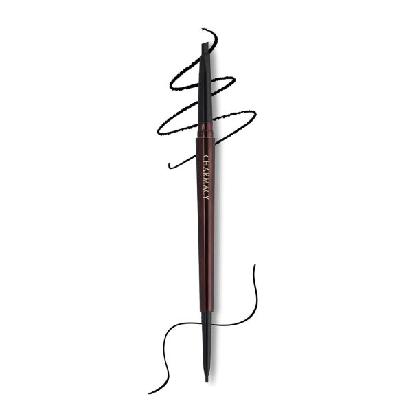 Charmacy Milano Duo Eyebrow Filler & Ultra Definer, 2 In1 benefits, Easy to Use, Natural Brows, Matte Finish, Smudge Proof, Water/Sweat Resistant, Cruelty Free, Vegan, Non Toxin, 0.30 g + 0.1 g