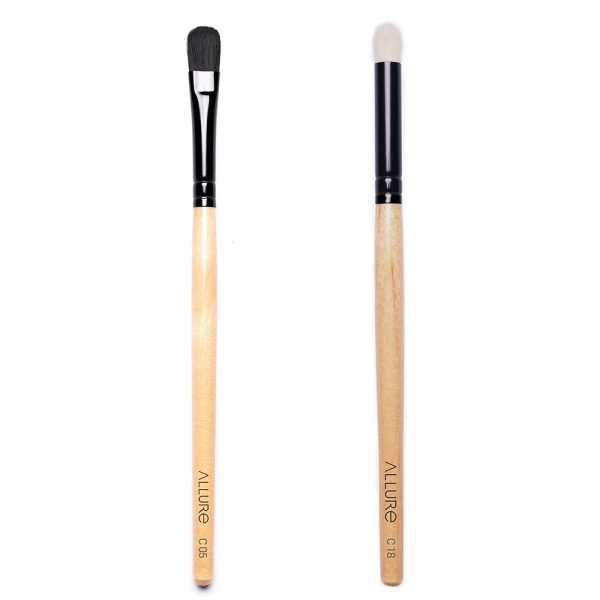 Allure Eyeshadow and Round Eye Brush (Set of 02)