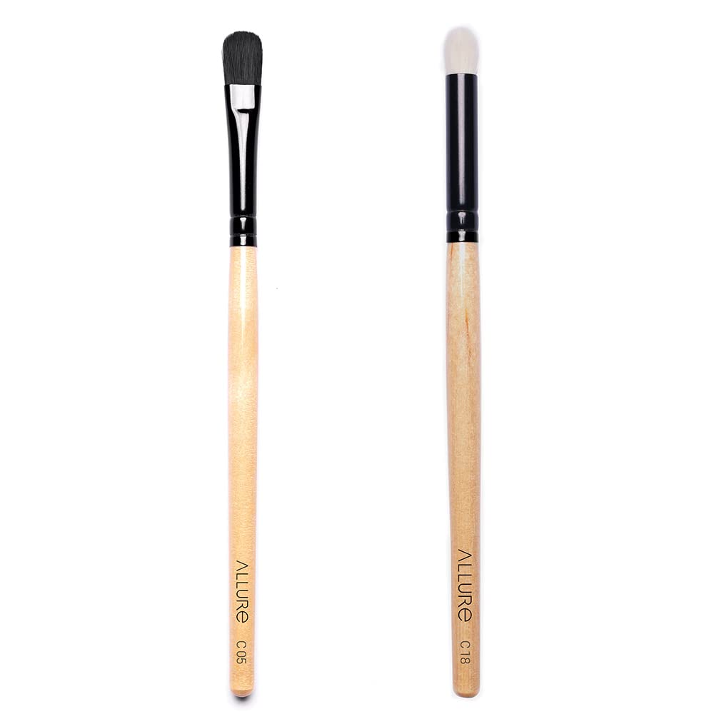 Allure Eyeshadow and Round Eye Brush (Set of 02)