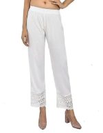 Women's Viscose Rayon Solid Regular Fit Trouser Pant Palazzo Bottom Wear - Image 4