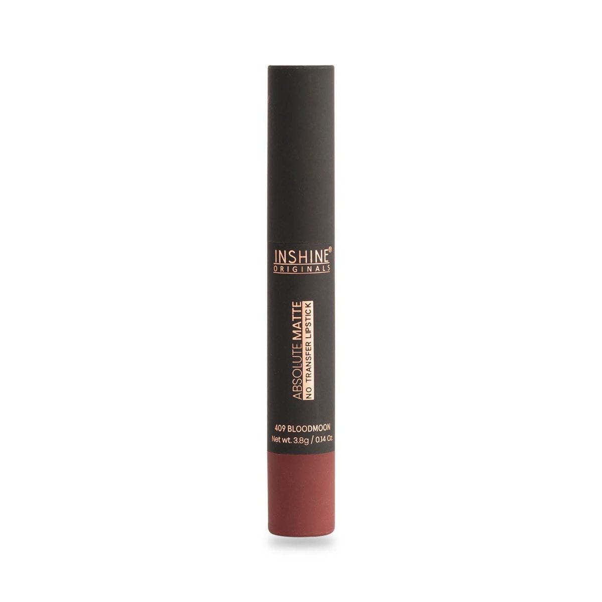 INSHINE ORIGINALS Absolute Matte Lipstick - Long-lasting, Transfer-resistant, Velvety Matte Finish with Intense Color, Up to 12 Hours Wear | Perfect for Sophisticated Lips - BLOOD MOON - Image 2