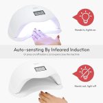 Sun UV 3-in-1 Gel Nail Polish UV Light Lamp, Nail Dryer Machine, And Nail Paint Dryer Machine - Professional Salon-quality Results At Home White UV Lamp For Nails Art - Image 4