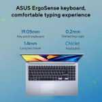 ASUS Vivobook 15 (2024) Intel Core i3 12th Gen 1215U - (16 GB/512 GB SSD/Windows 11 Home) X1502ZA-EJ993WS Thin and Light Laptop (15.6 Inch, Icelight Silver, 1.70 Kg, with MS Office) - Image 7