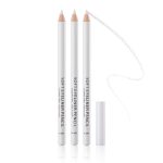 S.F.R. COLOR White Eyeliner Pencil | White Eye kajal and Skin marking Pencil |Smudge Proof, Waterproof, Pack of 3