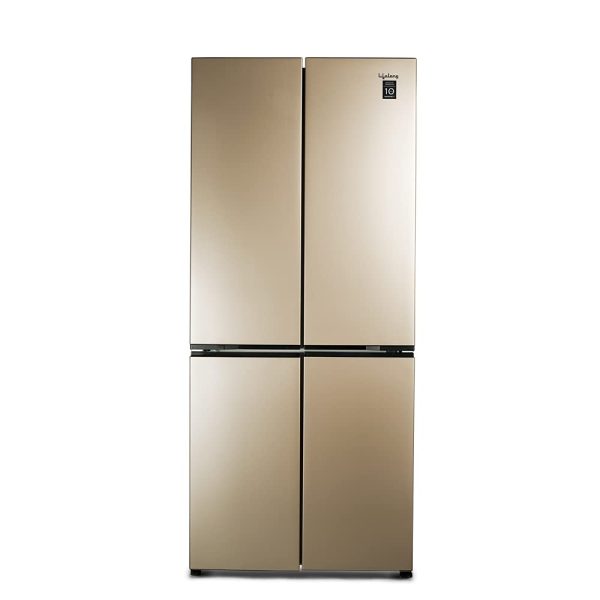 Lifelong 500L Inverter Frost Free 4 Multi-Door Refrigerator (LL4DR500RG, 500L), Rose Gold, Large